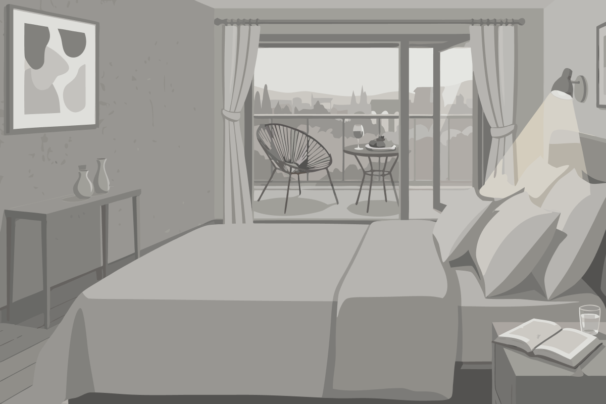King Suite with Tub - Disability Access